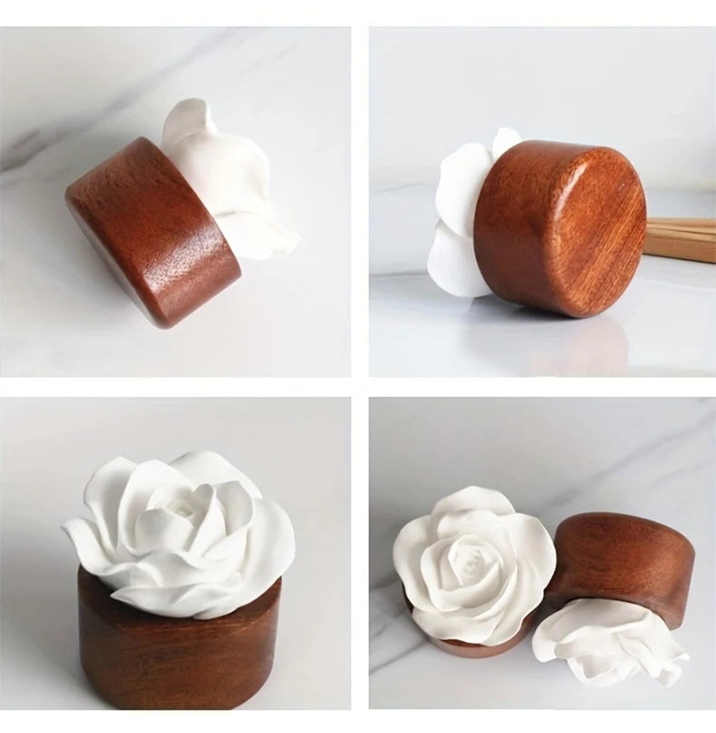 1PC flower aroma diffuser No perfume DIY fragrance decoration desktop living room bedroom car home accessories aromatherapy item
