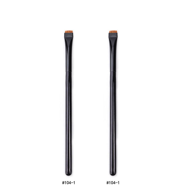 Karsyngirl 1/2/3Pcs Professional Eye Makeup Brush Flat Eyeliner Brush Eyebrow Application Lip Makeup Brush Eye Patch Makeup Tool