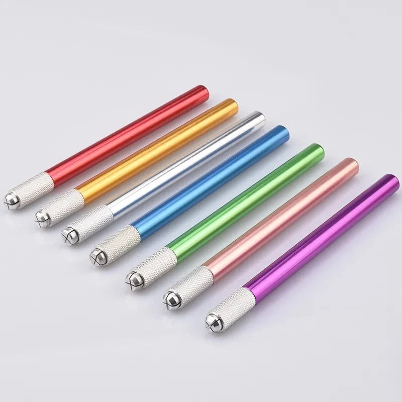 1pcs Manual Tattoo Pen Permanent Makeup Machine Microblading Pen for Lip Tattoo and Eyebrow Tattoo Tebori Pen for Tattoo Artist