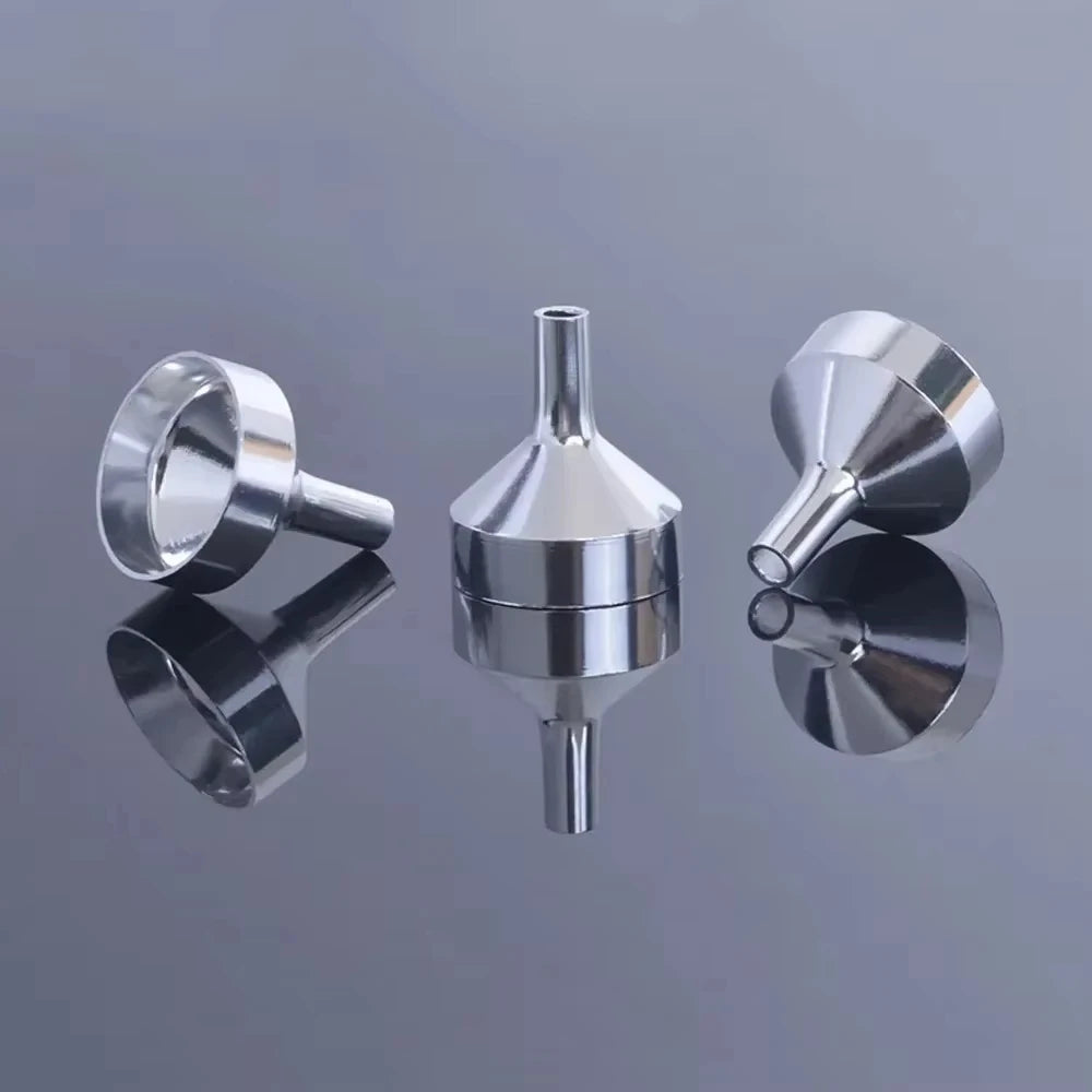 1/3/5pcs Refillable Perfume Bottle Funnel, Mini Perfume Travel Bottle Refillable, Bottom Fill Perfume Dispenser