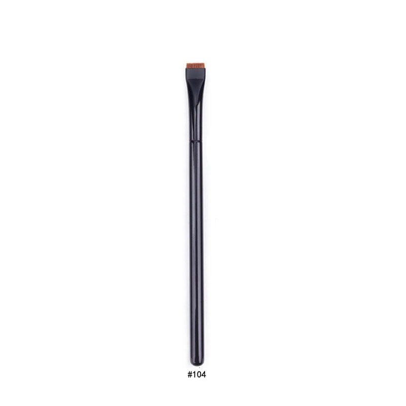 Karsyngirl 1/2/3Pcs Professional Eye Makeup Brush Flat Eyeliner Brush Eyebrow Application Lip Makeup Brush Eye Patch Makeup Tool