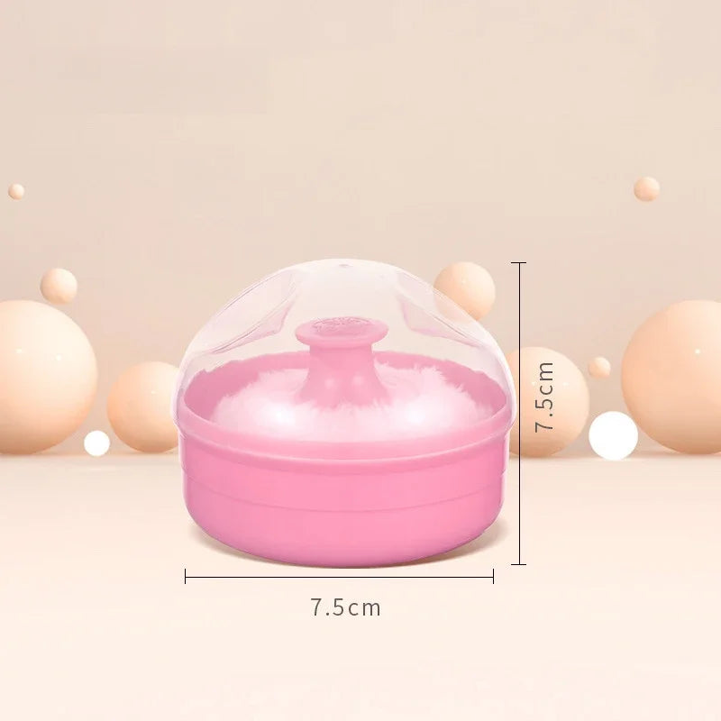 High Quality Powder Puff Set with Case, Sponge Puff for Face & Body Loose Powder