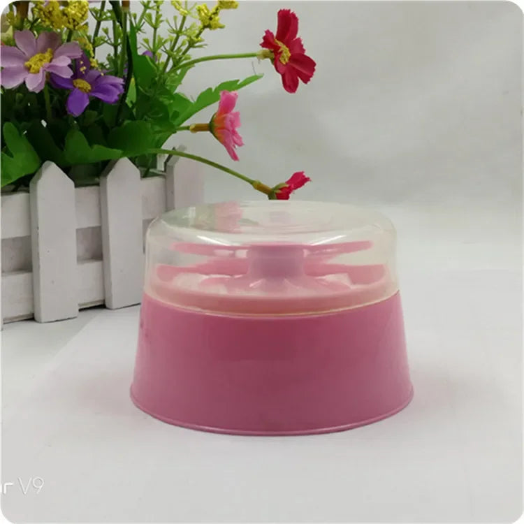 High Quality Powder Puff Set with Case, Sponge Puff for Face & Body Loose Powder