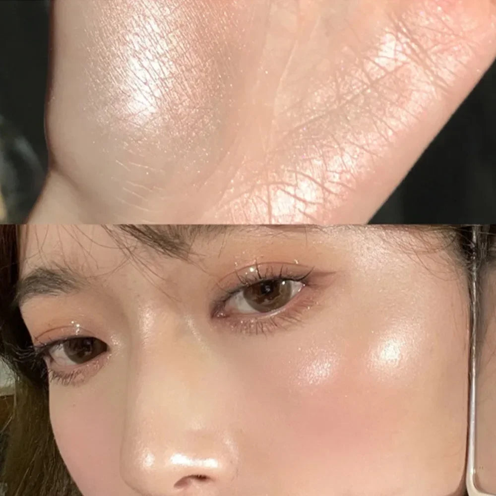 1pc Shimmering Highlight Stick, Glitter White Eyeshadow Pencil for Bright Eyes, Dazzling Effect Makeup Highlighter
