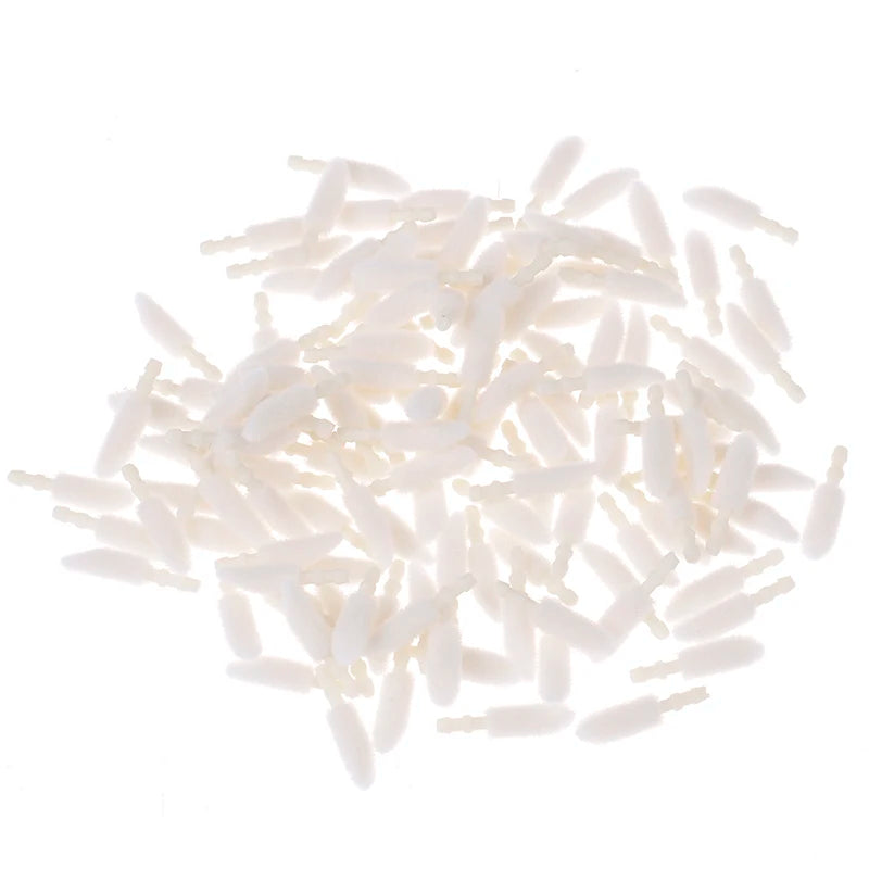 1000pcs Disposable Lip Brush Cotton Head Replacement Head for Lipstick Applicator Makeup Tool For Eyelashes Extension