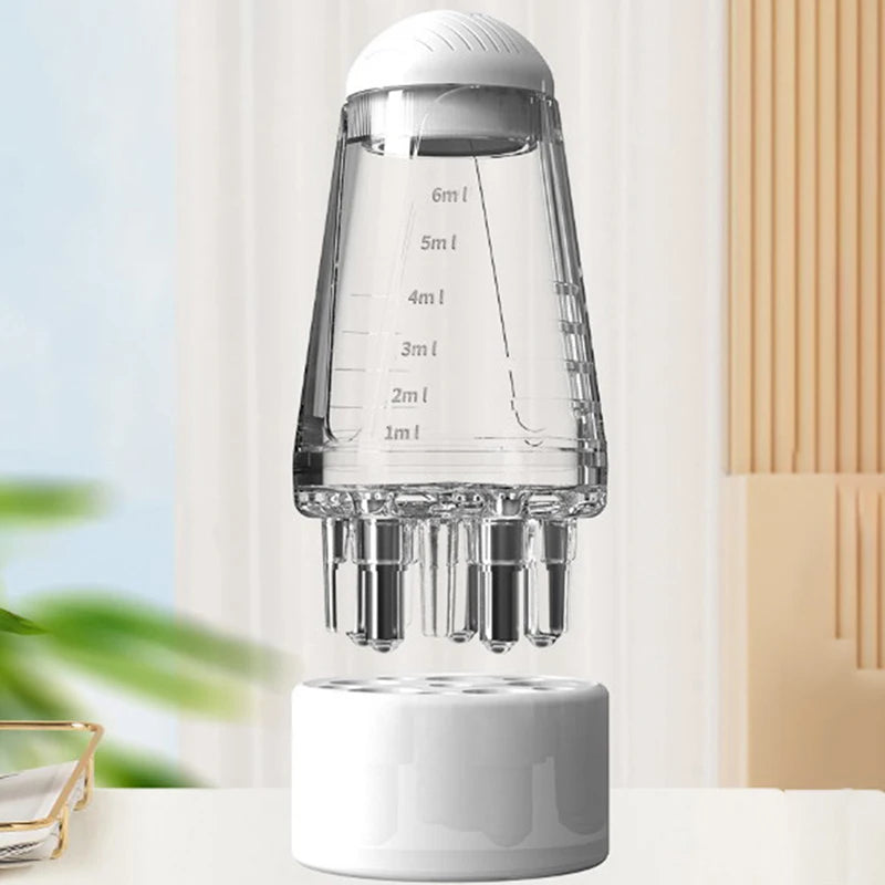 Scalp Applicator Hair Regrowth & Styling Solution Guide Comb Hexagon Head Oil Roller Ball Massage Comb Massage Relaxation Tools