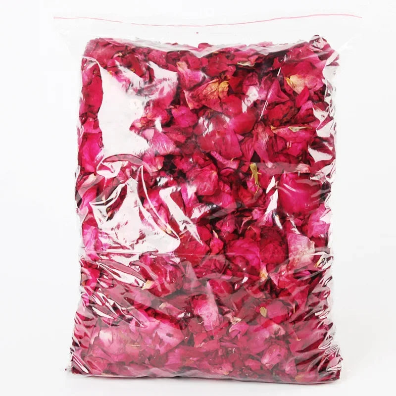 50g Romantic Natural Dried Rose Petals Bath Dry Flower Petal Spa Whitening Shower Aromatherapy Bathing Supply