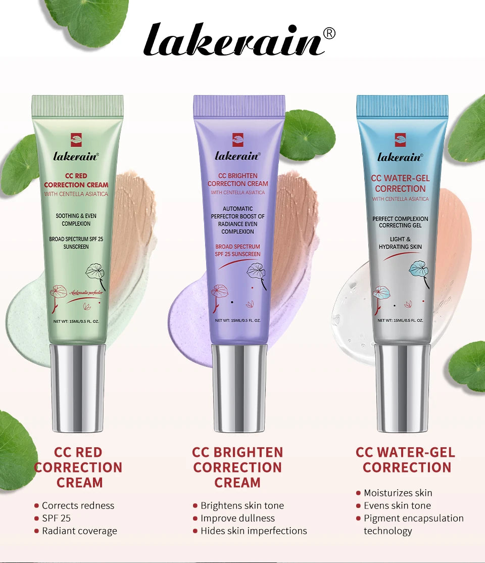 CC Cream erborian Centella Change Color Moisture Cream Makeup Foundation Full Coverage Magic Foundation Covering Korean Makeup