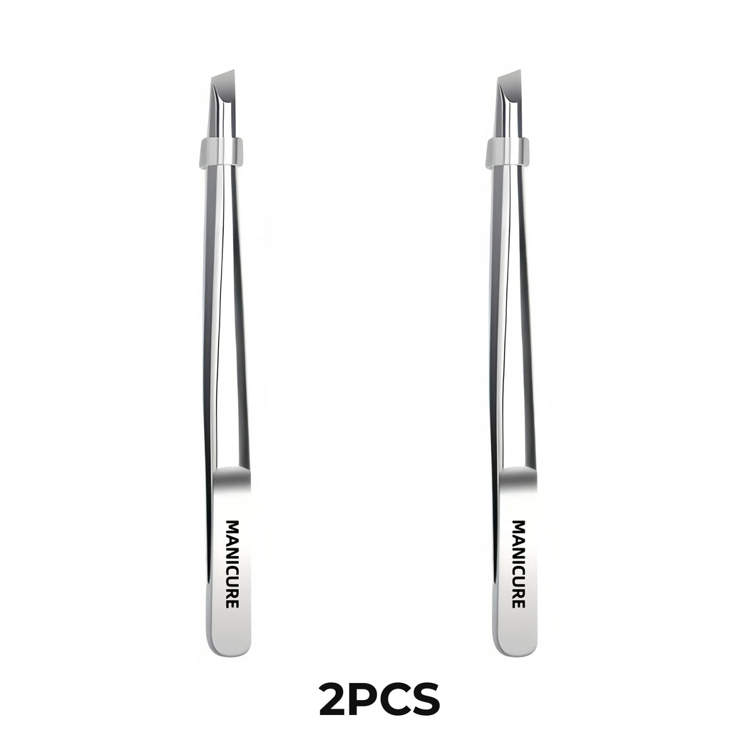 Stainless Steel Tweezers Tool Suitable for Eyebrow Eyelash Application Beard & Mustache Trimming False Eyebrow Applicator Gifts
