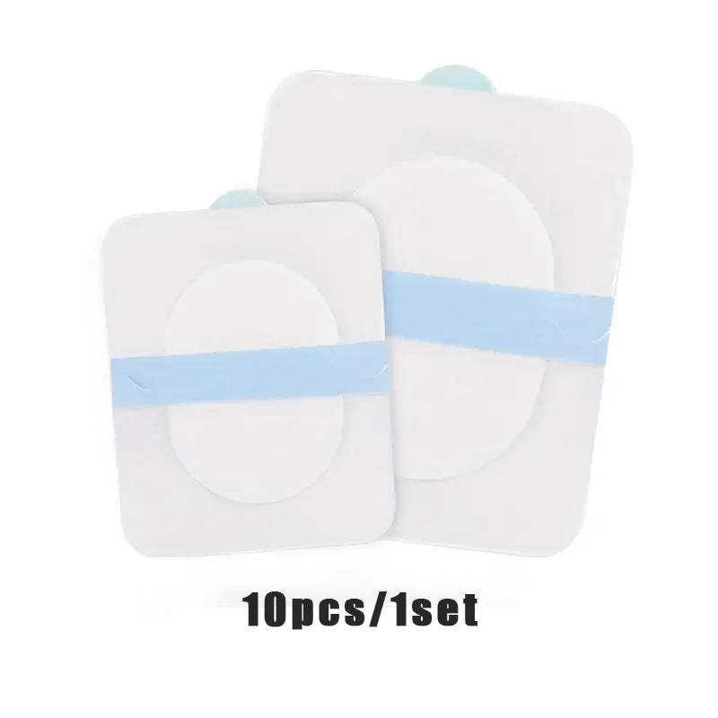 10/20Pcs Thin Summer Sweat-Absorbing Patch Disposable Absorbing Underarm Armpit Sweat Pads Anti Perspiration Shield Pad Unisex