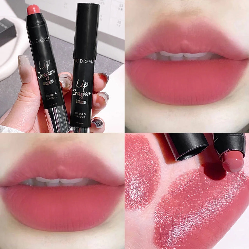 Matte 4-Color Lipstick Pen, Waterproof Long-Lasting, Easy Apply, Non-Fading, Multi-Look Lip Makeup, Unisex, Safe & Certified