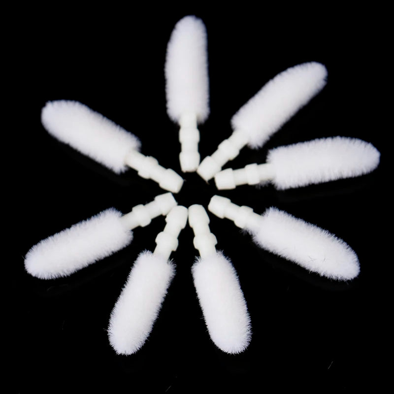 1000pcs Disposable Lip Brush Cotton Head Replacement Head for Lipstick Applicator Makeup Tool For Eyelashes Extension