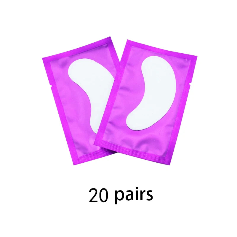 20/50/100pcs Eye Patches Eyelash Extension Under Eye Pads Makeup Eyelash Patches Tip Stickers Pads For Eyelash Extension Makeup