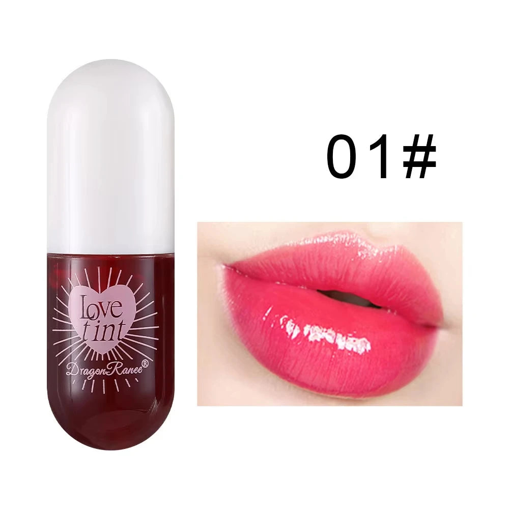 Lip Dye Liquid Lip Glaze Cute Waterproof Non-Stick Liquid Lipstick 6 Colors Available