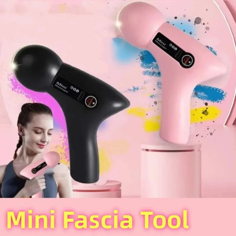 ABS Mini Fascia Tool High Frequency Fast Rechargeable Massage Artifact Universal Relaxation Full Body Electric Massage Tool
