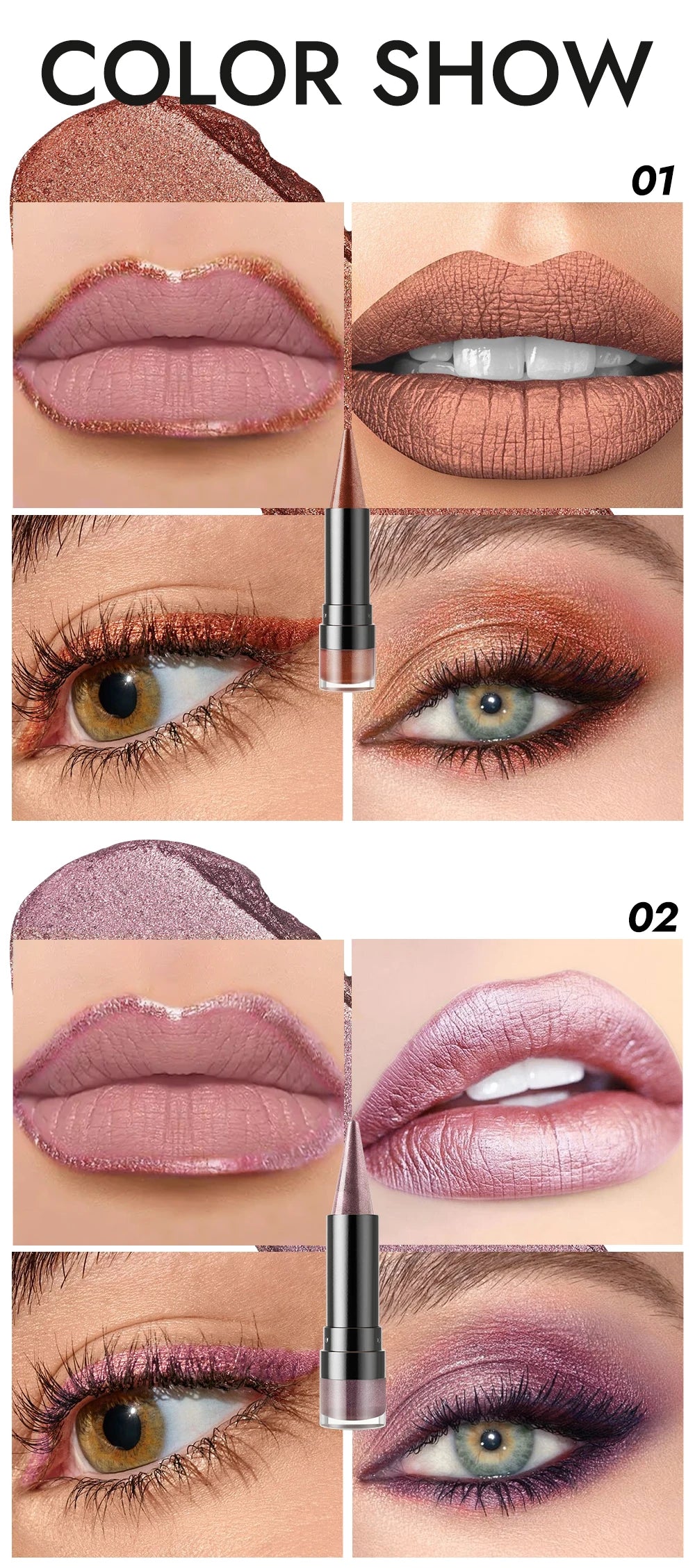 Gradient Lip Liner Pen with Matte Velvet Finish Smooth Application  Lipstick for Defined and Elegant Lips