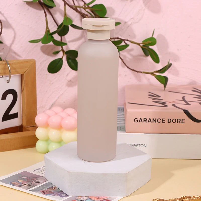 Green Grey Refillable Bottle Filp Lid Empty Plastic Hand Sanitizer Shampoo Lotion Bottles Cosmetic Cream Jars Travel Essentials