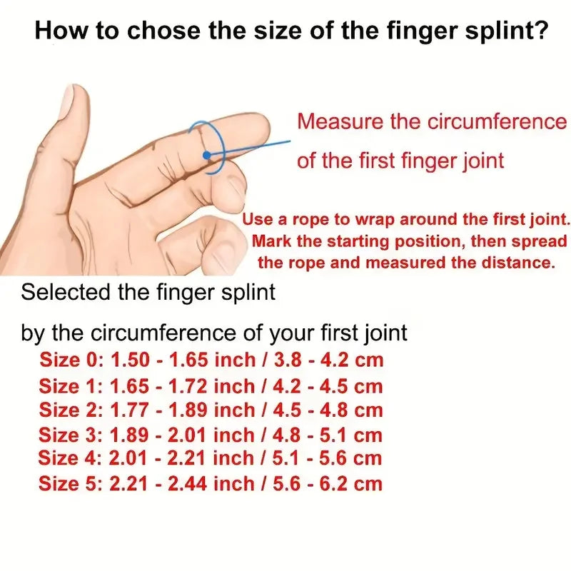 1pc Plastic Finger Splint For Trigger Finger, Thumb Splint Support Brace For Straightening & Injury Protection, Order A Size Up