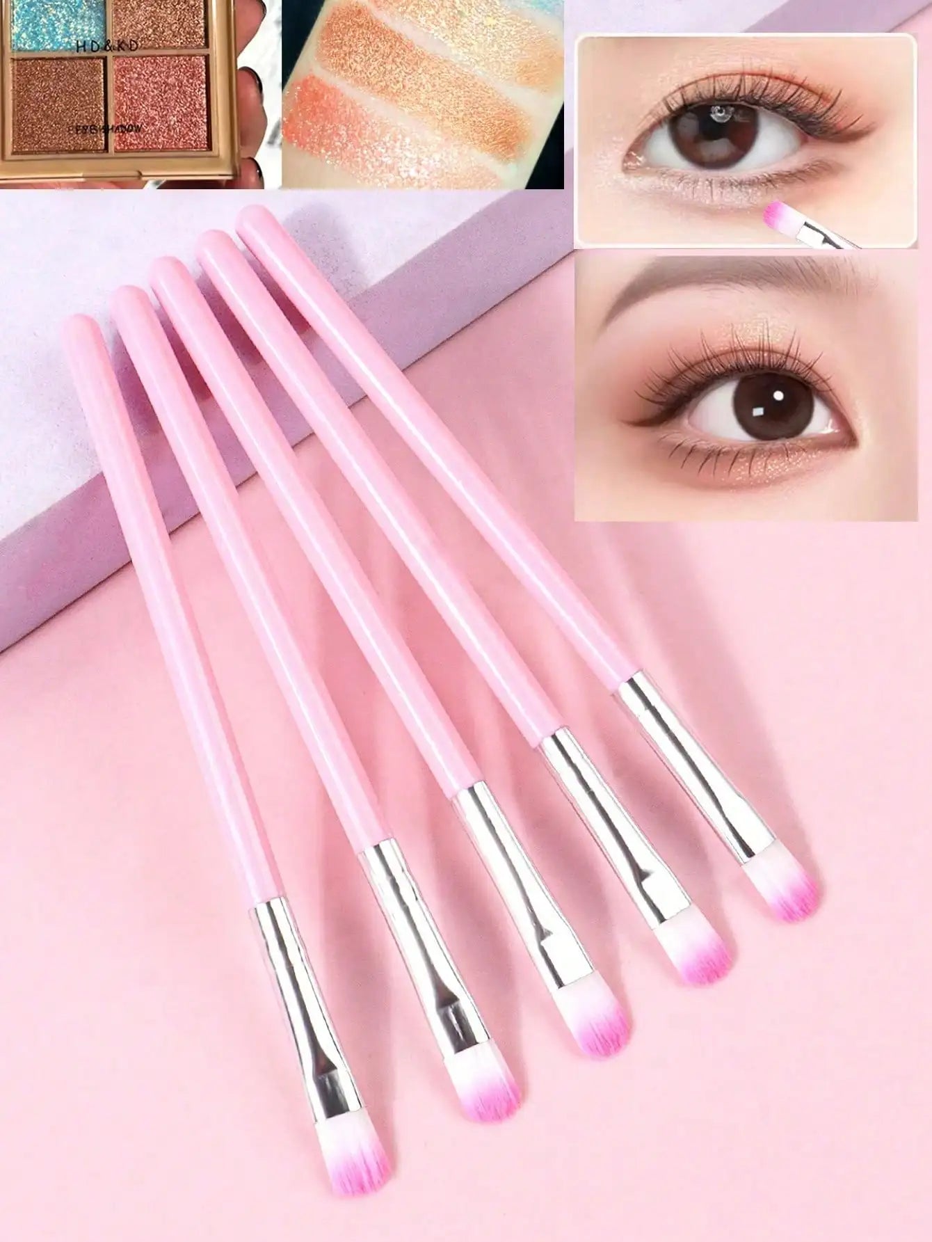 Oblate The Line Brush Ultra-thin Lip Line Eyebrow Concealer Brushes Detail Concealer Makeup Tool Lip Brow Contour The Line Brush