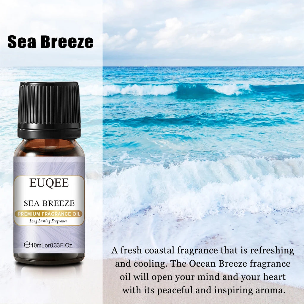 EUQEE 10ML Coconut & Vanilla Bubble Gum Fragrance Oil Coffee Pumpkin Pie Cedarwood Premium Aroma Oils For Making Candle,DIY Soap
