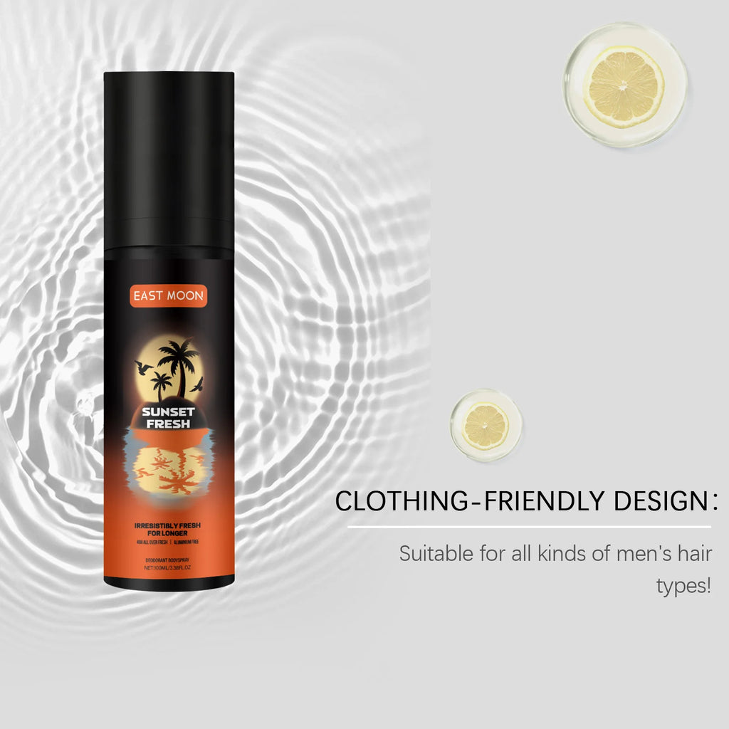 Fruity Deodorizing Spray for Man Underarm Deodorizing Odor Removal Keep Fresh Lasting Fragrance Reduce Body Bad Smell Body Spray