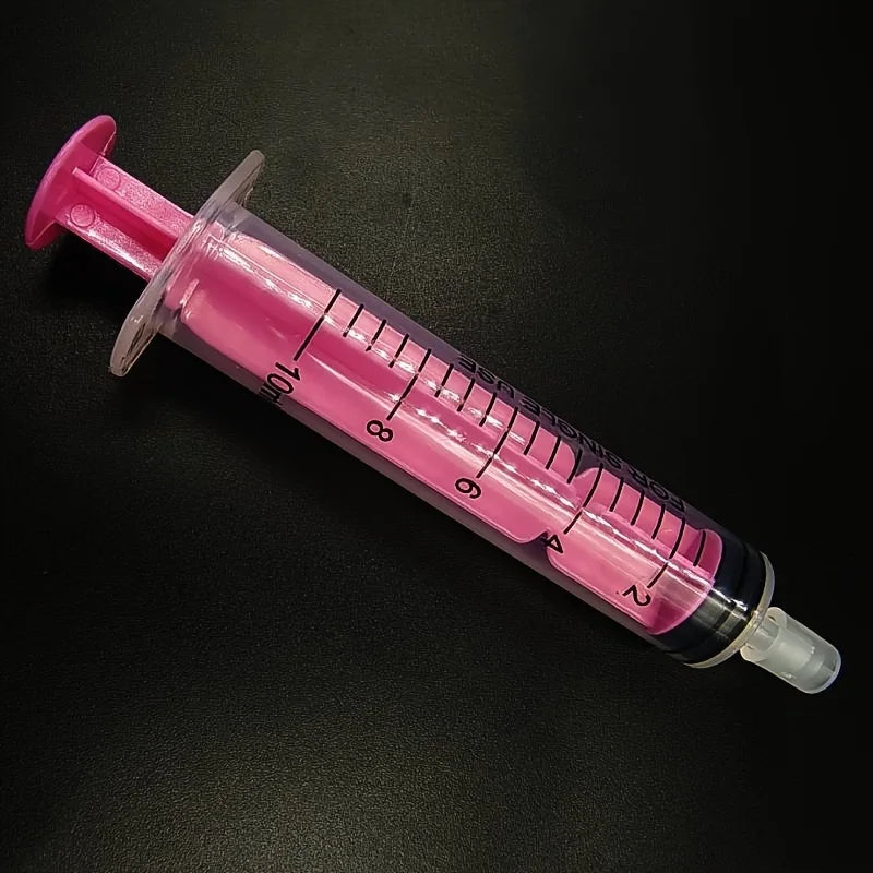 Colorful Perfume Tip Syringe Straight Drawer Tool Divine Dispensing Perfume Syringe Perfume Extractor 10ml