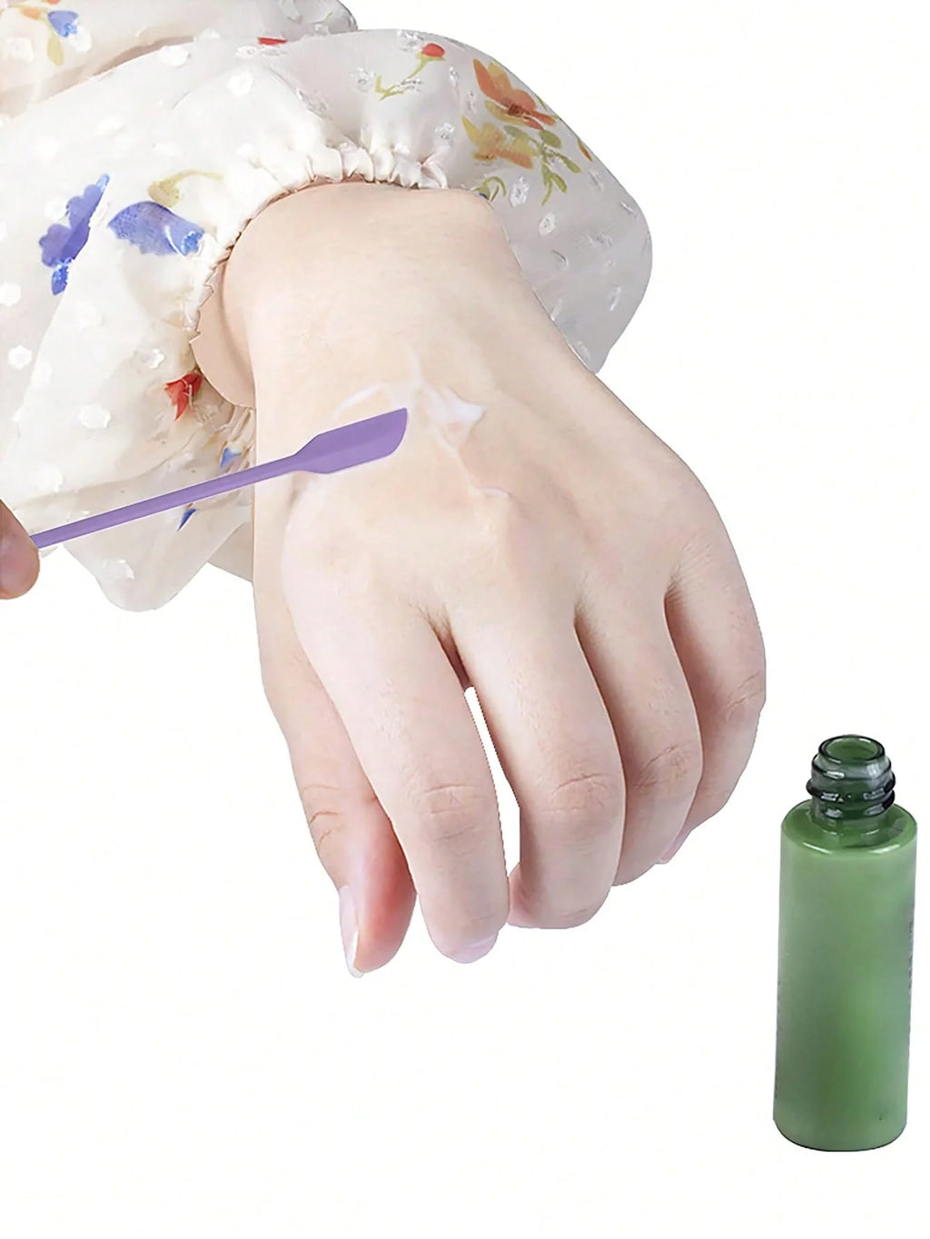 1/3Pcs Silicone Empty Bottle Scraper With Black Scraper, Foundation Scraper, Tiny Lotion Jar Scraper to Get Last of Makup