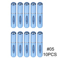 5ml Portable Refillable Spray Bottle Plastic liner Perfume Atomizer Mini Sample Bottle For Cosmetics Travel Empty Container