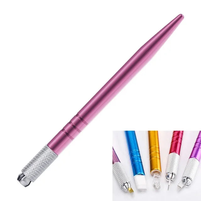 1pcs Manual Tattoo Pen Permanent Makeup Machine Microblading Pen for Lip Tattoo and Eyebrow Tattoo Tebori Pen for Tattoo Artist
