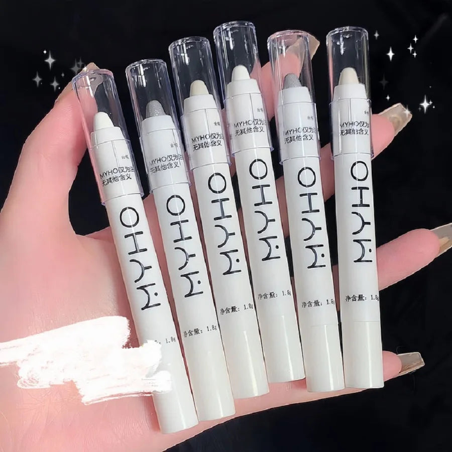 Lying Silkworm Pen Monochrome Brightening Highlight with Flash Eye Shadow Pen