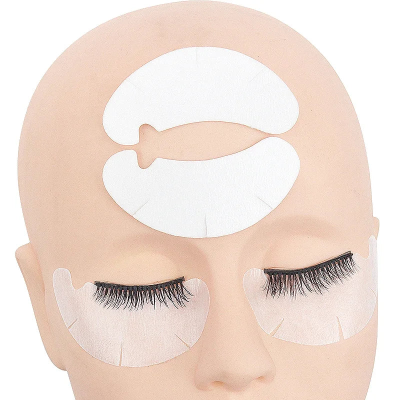 50-500 Pairs Eye Patches Eyelash Extension Under Eye Pads Makeup Lashes Patch Tip Stickers Pads For Eyelash Extension Supplies