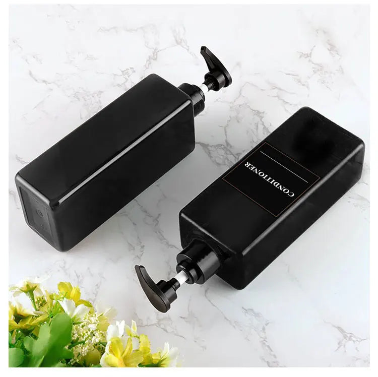 3 Pack Soap Bottle Liquid Soap Dispenser 17.6 UK FL OZ Refillable Empty Shampoo Conditioner Container for Bathroom Supplies
