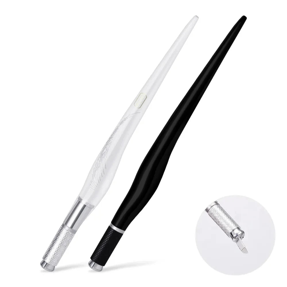 1pcs Manual Tattoo Pen Permanent Makeup Machine Microblading Pen for Lip Tattoo and Eyebrow Tattoo Tebori Pen for Tattoo Artist