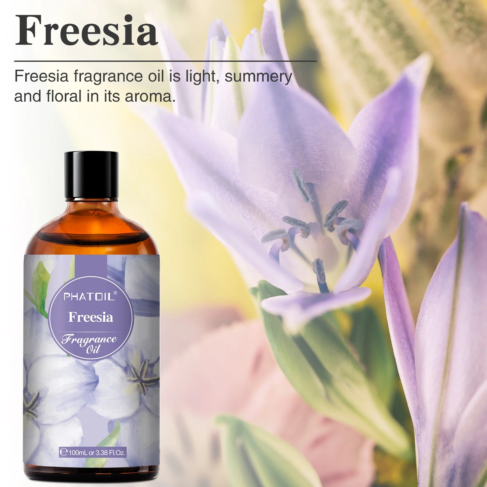 PHATOIL 100ml Aroma Fragrance Oil For Soap & Candle Making Fresh Linen Bubble Gum Baby Powder Angel Aromatherapy Essential Oils