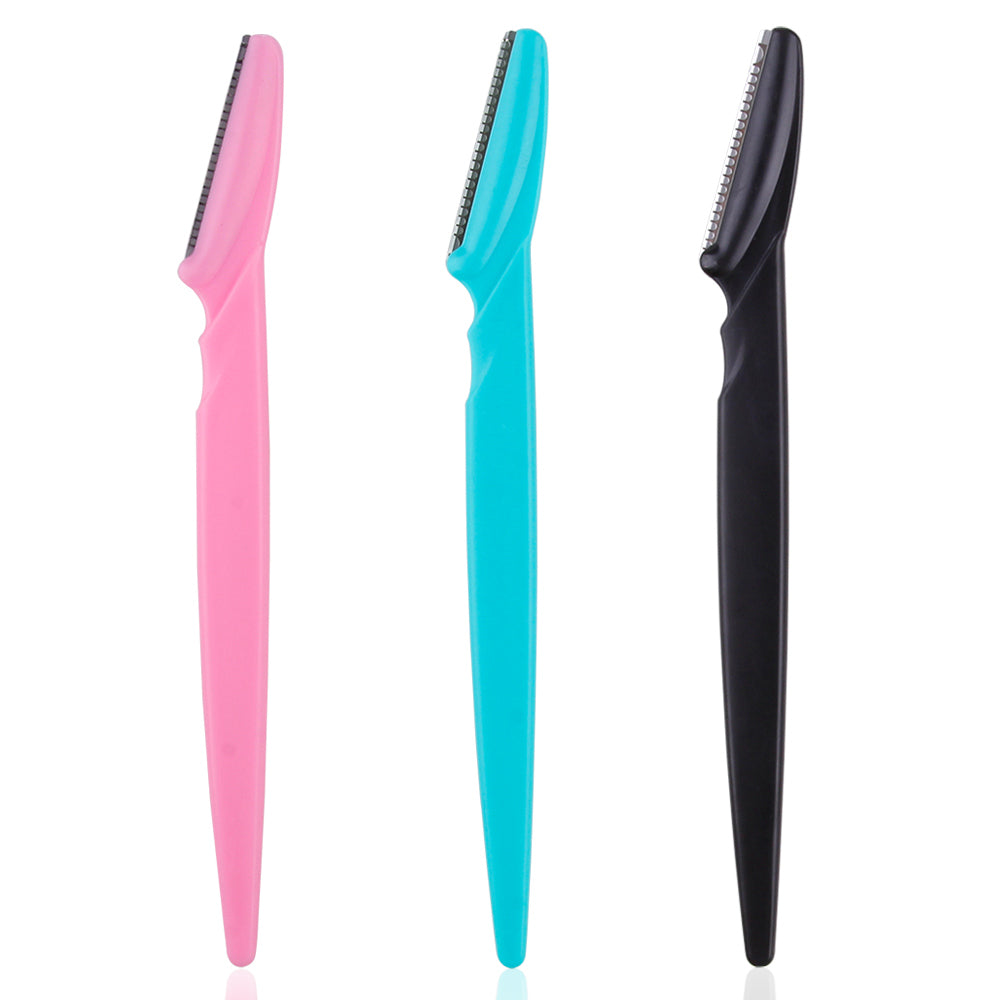 3/4/10Pcs Eyebrow Trimmer Face Blade Shaver Portable Eye Brow Epilation Hair Removal Safety Eyebrow Cutting Woman Makeup Tools