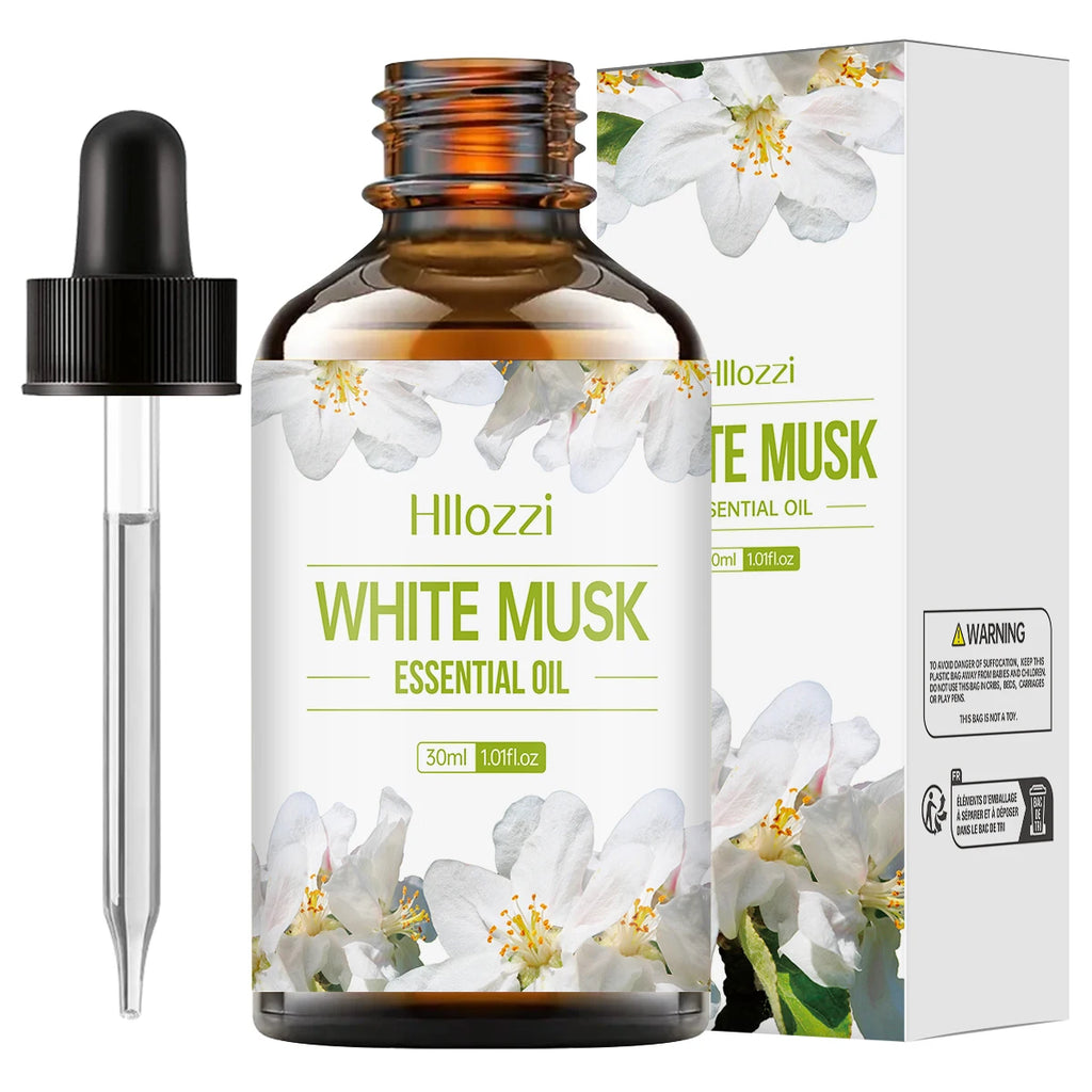White Musk Essential Oil White Vanilla Rich Smell Skin Care Hair Care Hydrating Moisturizing Aromatherapy Aromatherapy Candle