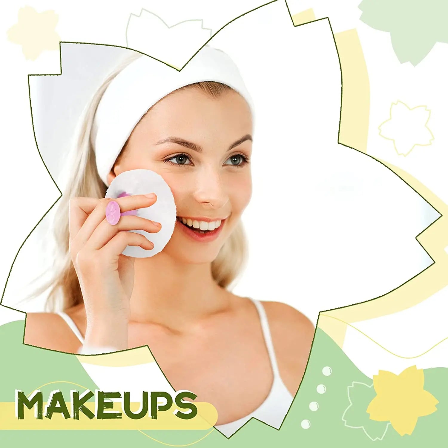 Makeup Puff and Powder Container for Body Dusting Powder Case with Puff fo Women Loose Powder Containers with Puff for Travel