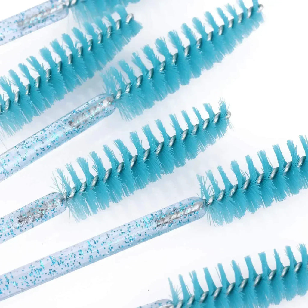 Wholesale 100/500/1000pcs Eye  Beauty Tools Disposable Mascara Wands Eyelash Brush Lash Extension Colorful  Spoolies for Eyebrow