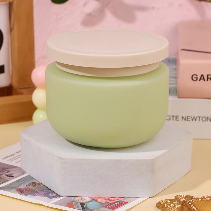 Green Grey Refillable Bottle Filp Lid Empty Plastic Hand Sanitizer Shampoo Lotion Bottles Cosmetic Cream Jars Travel Essentials