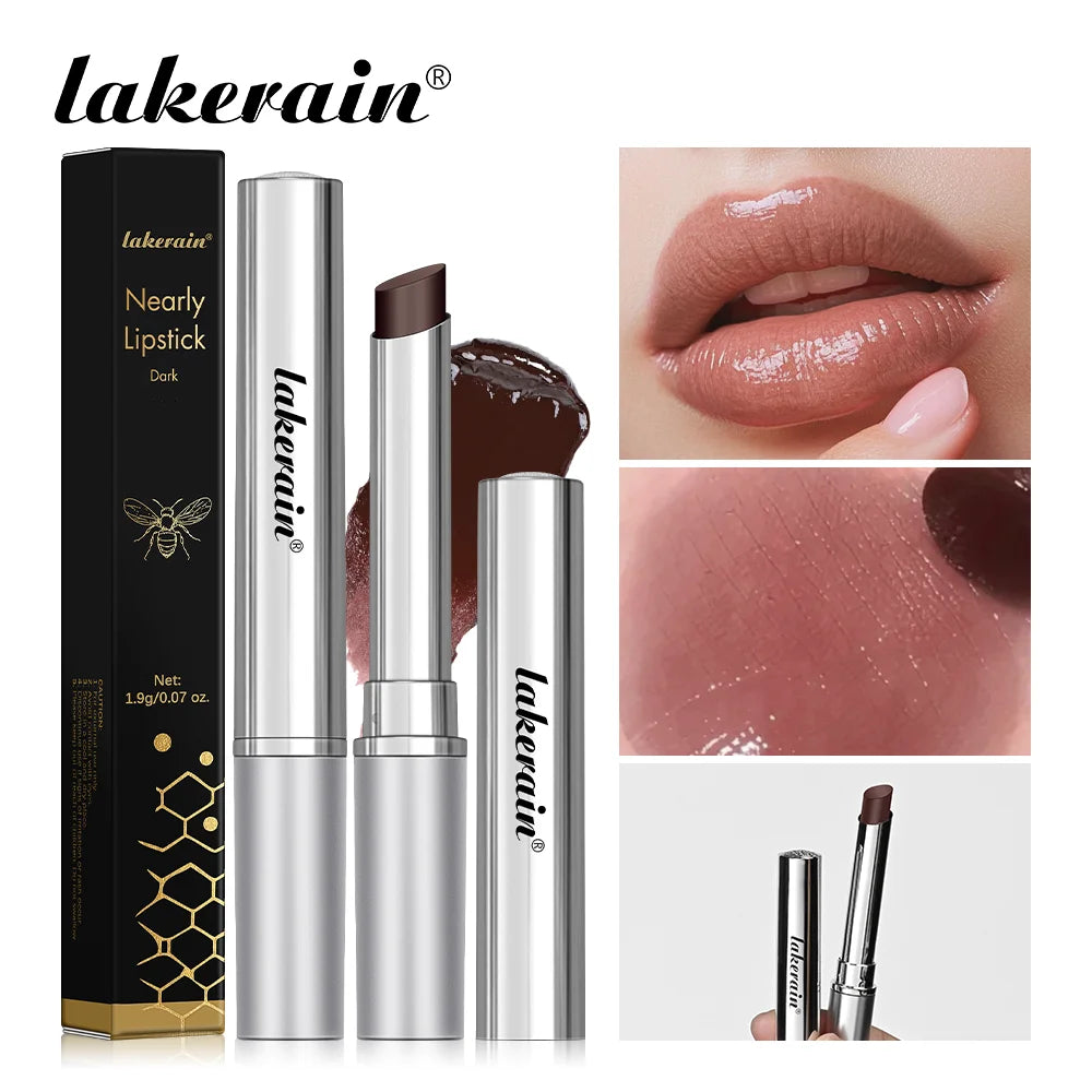 Lakerain Colorless Nearly Lip Balm Lipstick Long Lasting Hygienic Moisturizing Lips Plumper Nourish Makeup Lip Care Cosmetics