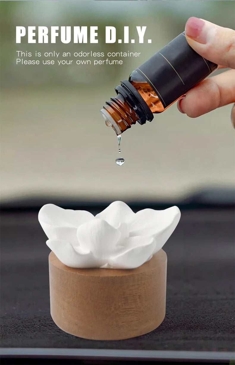 1PC flower aroma diffuser No perfume DIY fragrance decoration desktop living room bedroom car home accessories aromatherapy item