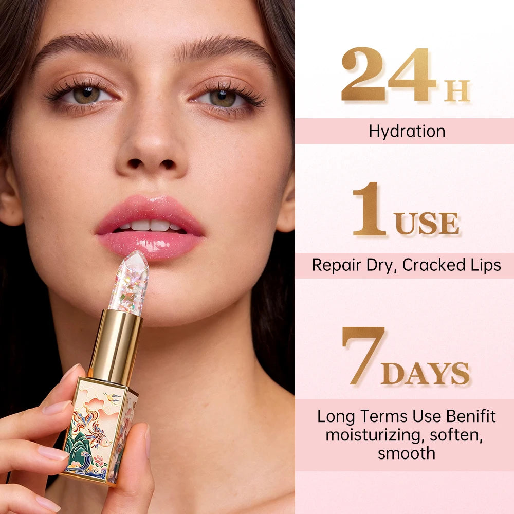 CATKIN SPARKLING LIP BALM MOONLIGHT COLOR-CHANGING LIP STICK - NEW SERIES