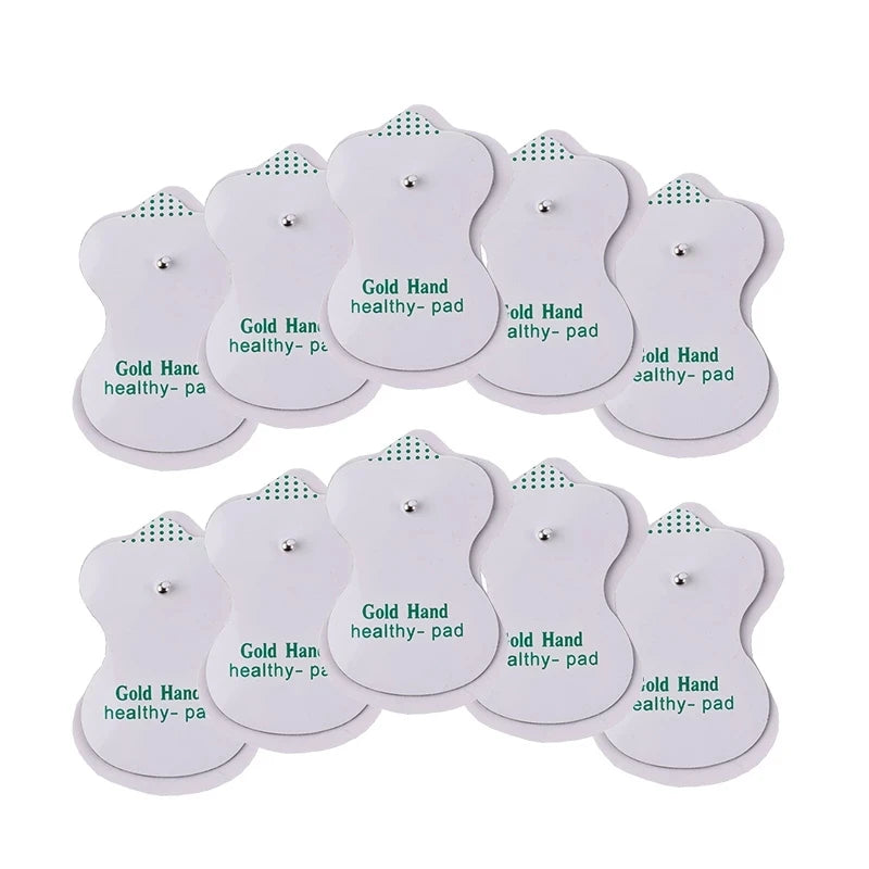 10/20PCS Electrode Pads Gel For Tens Acupuncture Massage Machine Slimming Pulse Ems Muscle Stimulator Massager Sticker