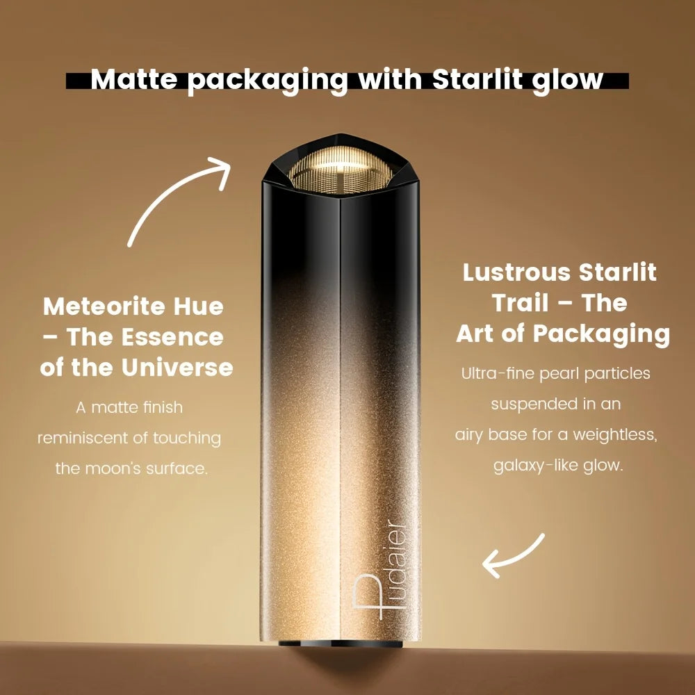 Metallic Shimmer Lipstick, Pearly Glitter Shine, Creamy Texture, High Color Payoff, Smooth Apply, Party Makeup