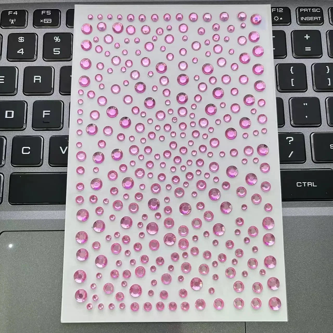Rhinestone Acrylic Face Decoration Sticker Party Eyes Makeup Crystal Self-adhesive DIY Sticker Girls Face Diamond Tattoo Sticker