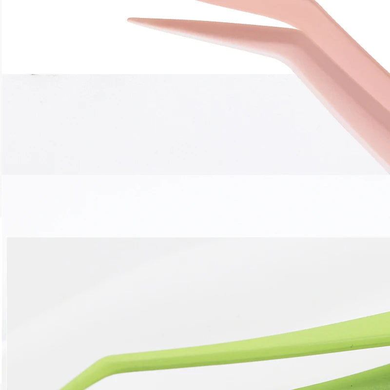 Anti-Stick Applicator No Glue Eyelashes Non Stick Coated Stainless Steel Tweezer Glue-free Eyelashes Beginner-Friendly tools