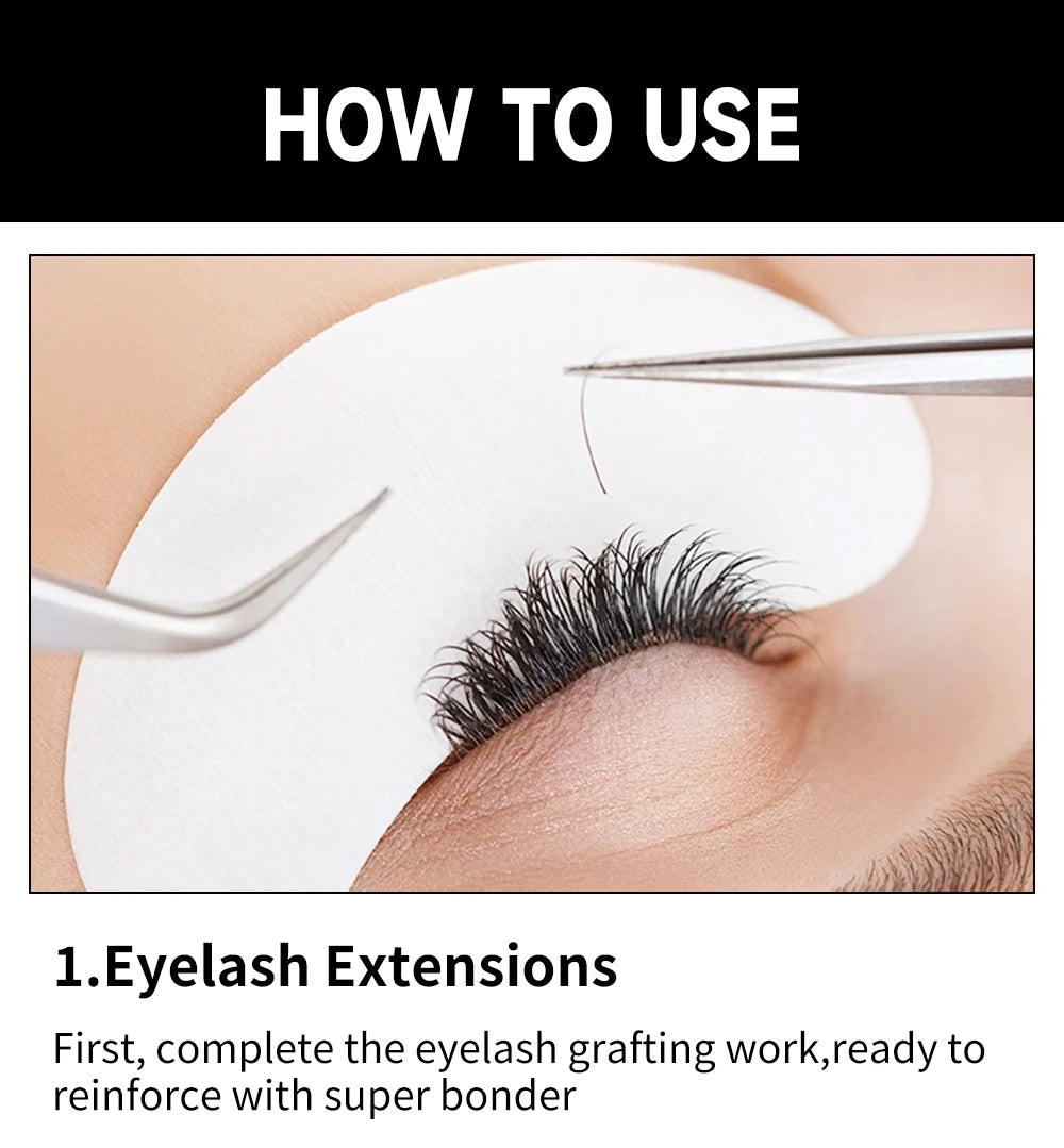 15ml Super Bonder Fixing Agent for Eyelashes Extensions Primer for Lash Glue Help Lash Bonder Adhesive Hardener Professional