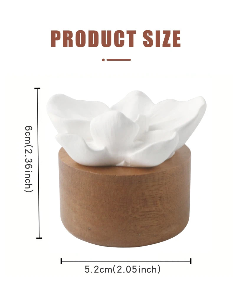 1PC flower aroma diffuser No perfume DIY fragrance decoration desktop living room bedroom car home accessories aromatherapy item