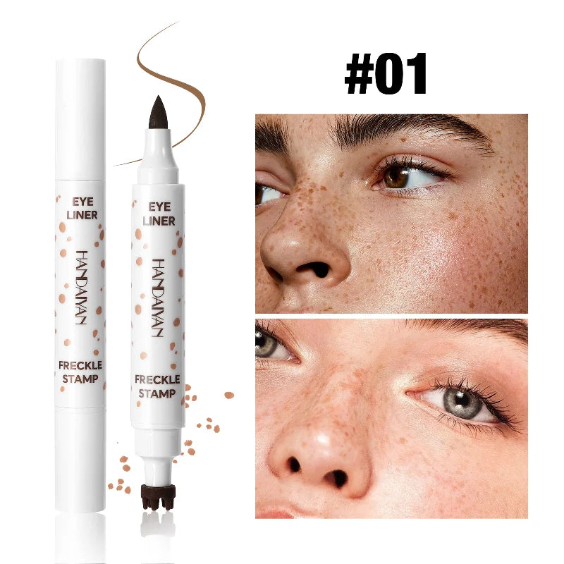 1PC Face Fake Freckles Pen Natural Waterproof Lifelike Fake Freckles Pen for Long Lasting Look Dot Spot Pen Makep Tool Cosmetic