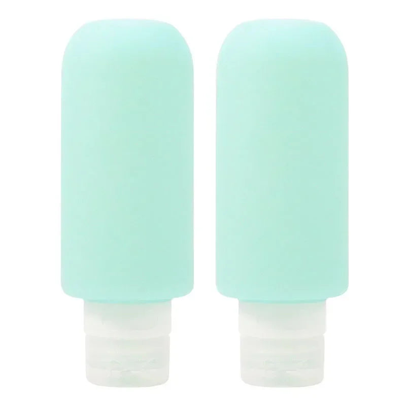 200ml Silicone Bottle Refillable Bottle Lotion Shower Gel Shampoo Container Empty Bottle Portable Travel Accessories Wholesale